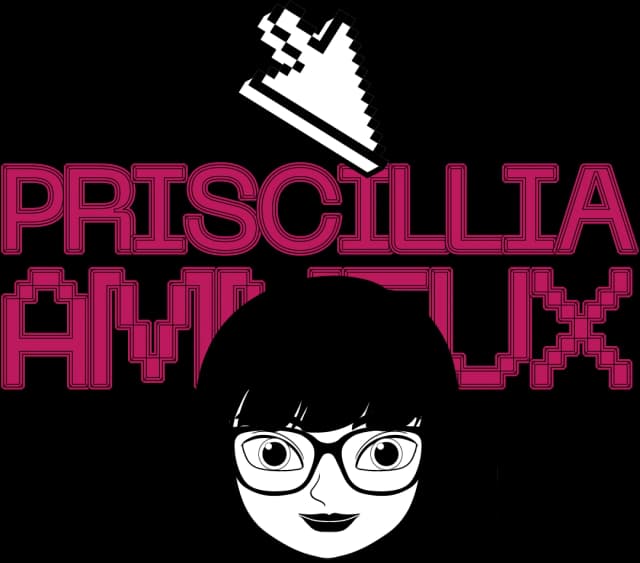 logo d'entreprise (Priscillia AMMEUX - Créatrice Développeuse)