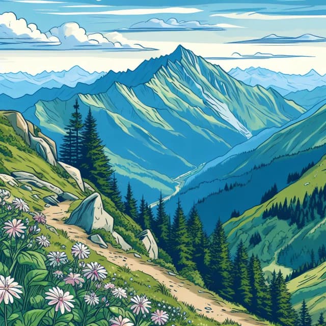 picture of montains